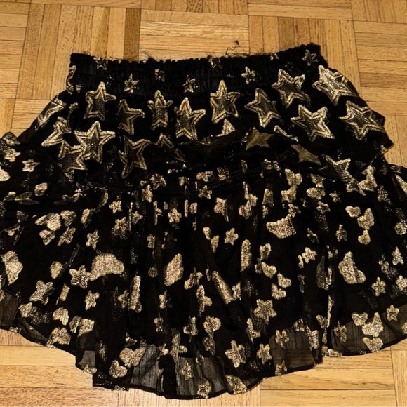 Loveshackfancy star chiffon ruffle mini skirt - Picture 4 of 6